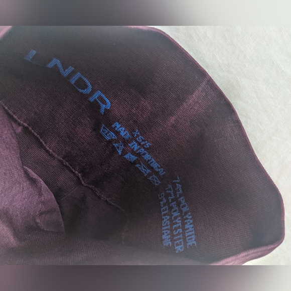 LNDR Resistance leggings xs/s burgundy marl - Picture 3 of 6